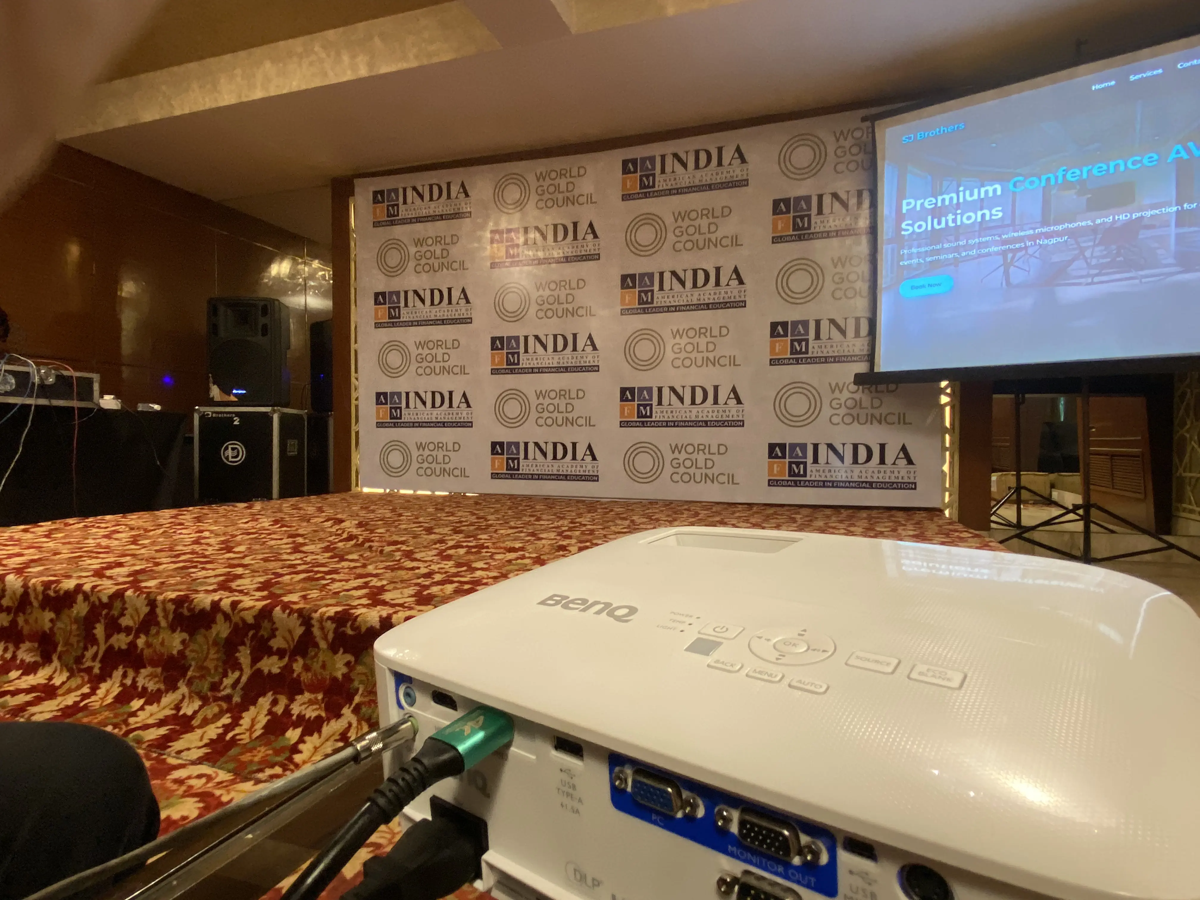 Board Meeting AV Setup